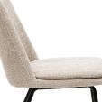 Kick dining chair Jet - Champagne