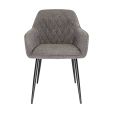 Kick dining chair Jip - Dark Grey
