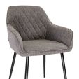 Kick dining chair Jip - Dark Grey