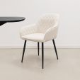 Kick dining chair Jip - Champagne
