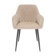 Kick dining chair Jip - Taupe