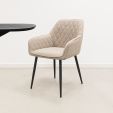 Kick dining chair Jip - Taupe