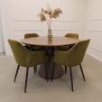 Kick dining chair Jodi - Green