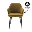 Kick dining chair Jodi - Green
