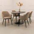 Kick dining chair Jodi - Champagne