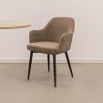 Kick dining chair Jodi - Taupe