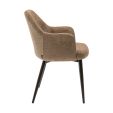 Kick dining chair Jodi - Taupe