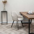 KICK KARL Velvet Dining Chair - Champagne