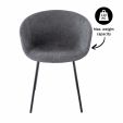 Kick Kate Dining Chair - Anthracite - Antraciet