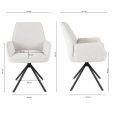 Kick Dining chair Lex - White
