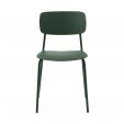 Kick dining chair Lio - Dark Green