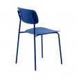 Kick dining chair Lio - Blue