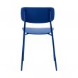 Kick dining chair Lio - Blue
