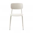 Kick dining chair Lio - Ivory