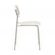 Kick dining chair Lio - Ivory