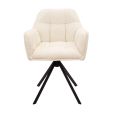 Kick swivel chair Luc - Crème