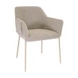 Kick dining chair Mila - Beige