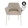 Kick dining chair Mila - Beige