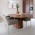 Kick dining chair Mila - Champagne