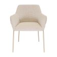 Kick dining chair Mila - Champagne