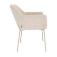Kick dining chair Mila - Champagne