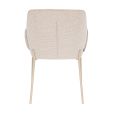 Kick dining chair Mila - Champagne