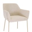 Kick dining chair Mila - Champagne