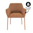 Kick dining chair Mila - Terra