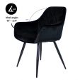 Kick Dining Chair Monza - Black