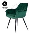 Kick Dining Chair Monza - Dark Green