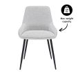 Kick dining chair Niko - Grey