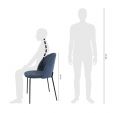 KICK NOA Dining Chair - Blue