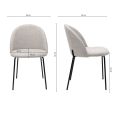 KICK NOA Dining Chair - Champagne