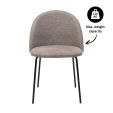 Kick Dining Chair Noa - Taupe