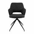 Kick dining chair Nora - Black