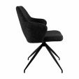 Kick dining chair Nora - Black