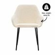 Kick dining chair Odin - Crème