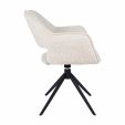 Kick swivel chair Owen - Crème
