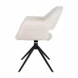 Kick swivel chair Owen - Crème