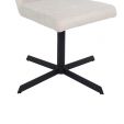 Kick swivel chair Sam Texture - Champagne
