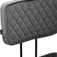 Kick dining chair Toby - Dark Grey
