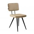 Kick dining chair Toby - Champagne