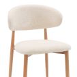 Kick dining chair Yuka - Champagne