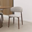 Kick dining chair Yuka - Taupe