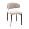 Kick dining chair Yuka - Taupe