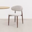 Kick dining chair Yuka - Taupe