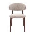 Kick dining chair Yuka - Taupe