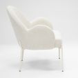 Kick armchair Bronx - Crème