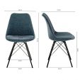 Kick Jens Bucket Chair - Blue
