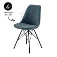 Kick Jens Bucket Chair - Blue